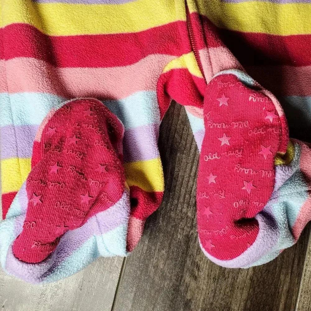 Baby Girl Footed Pajama Bundle Size 3-6 Months EUC